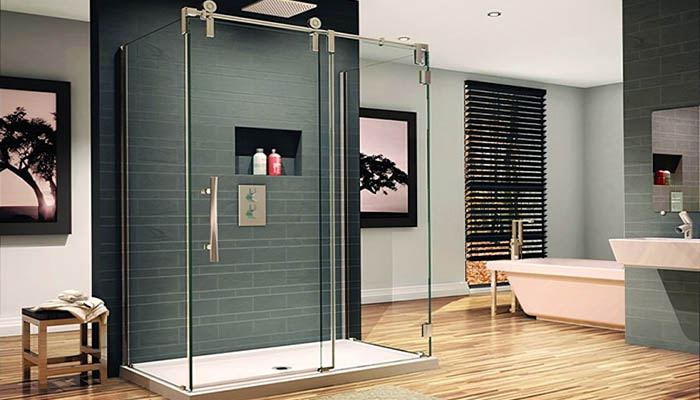 پارتیشن شیشه ای سرویس بهداشتی و حمام