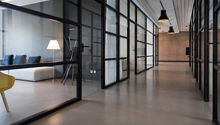 انواع پارتیشن های شیشه ای + قیمت