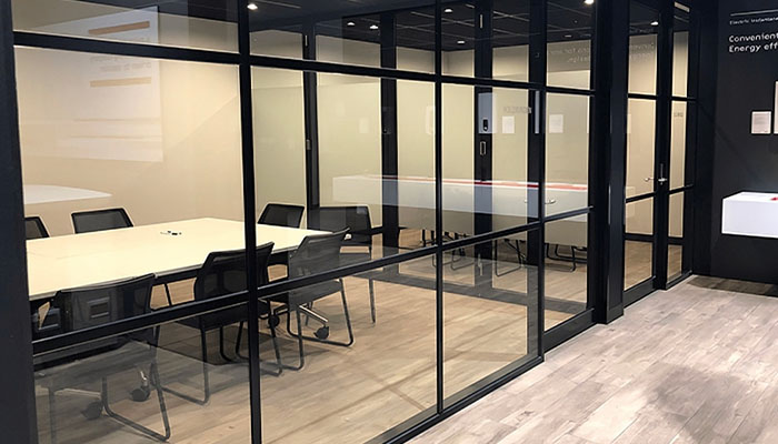 قیمت پارتیشن شیشه ای اداری مدرن