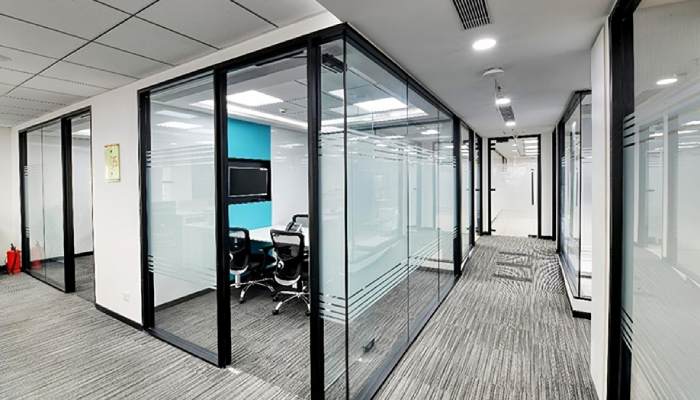 پارتیشن شیشه ای مات