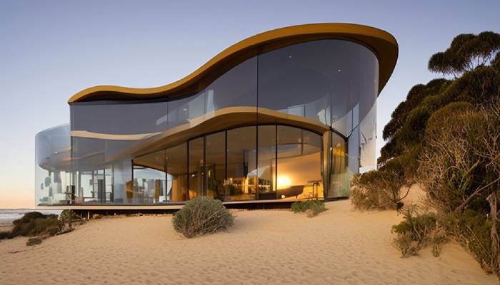 شیشه منحنی ( خم )