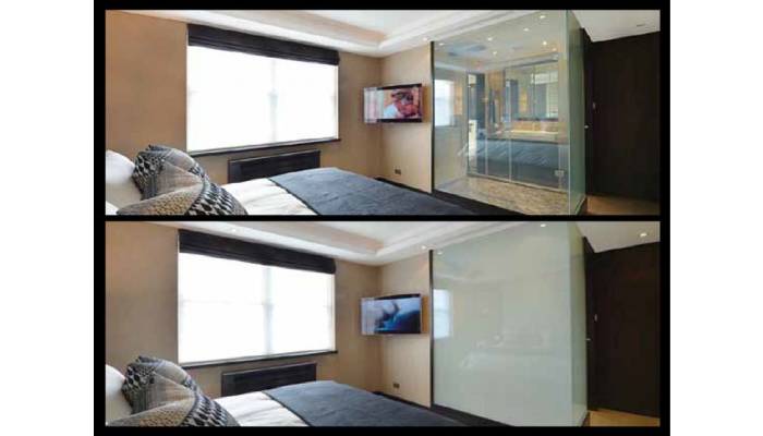 نحوه ی عملکرد شیشه هوشمند