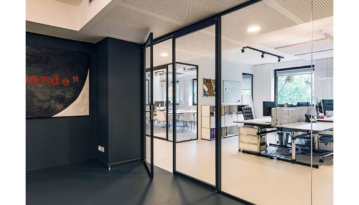 پارتیشن اداری دوجداره چیست؟