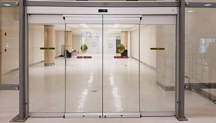 درب اتوماتیک شیشه ای