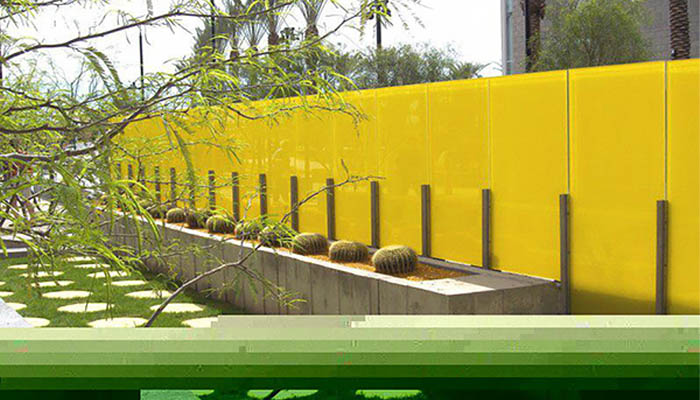 دیوارپوش های شیشه‌ ای