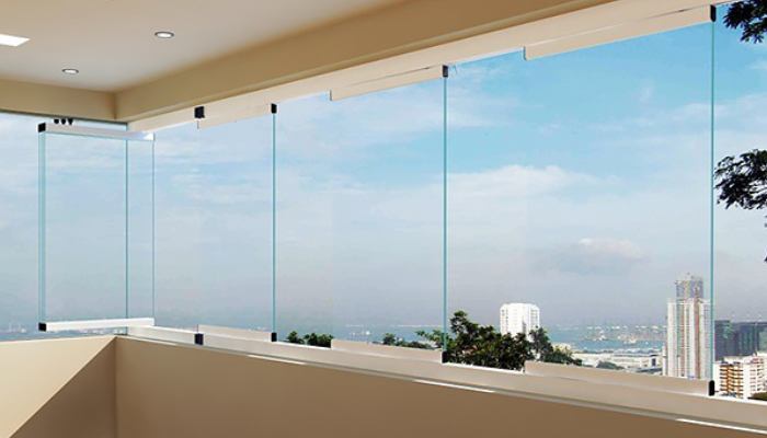 سیستم شیشه ای بالکن و تراس