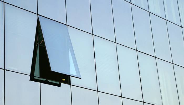 نمای شیشه ای فریم لس