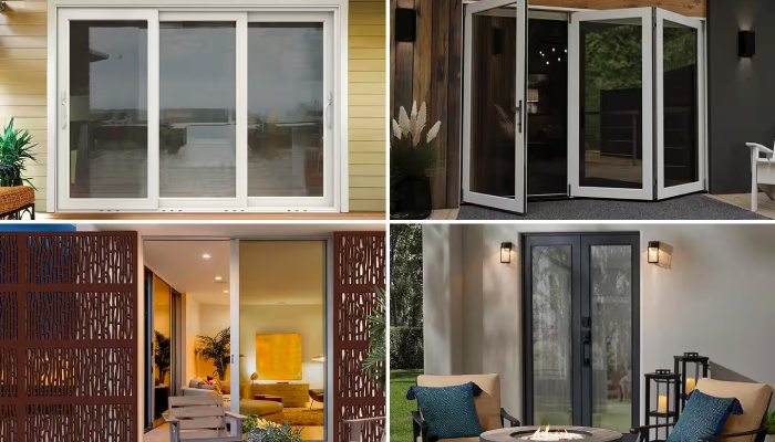 انواع درب بالکن شیشه ای