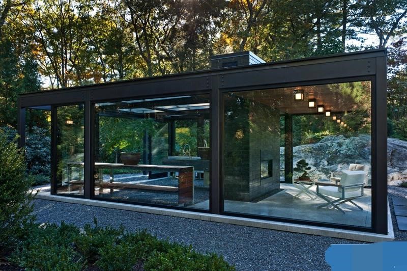 آلاچیق شیشه ای با شفافیت متغیر چیست و چه کاربردی دارد؟