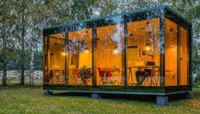 آلاچیق شیشه ای