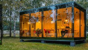 آلاچیق شیشه ای