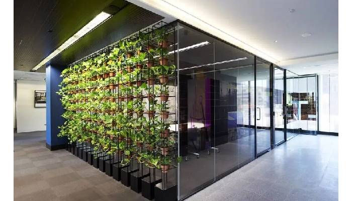 پارتیشن های چند منظوره با جاگیری کتاب و گیاه