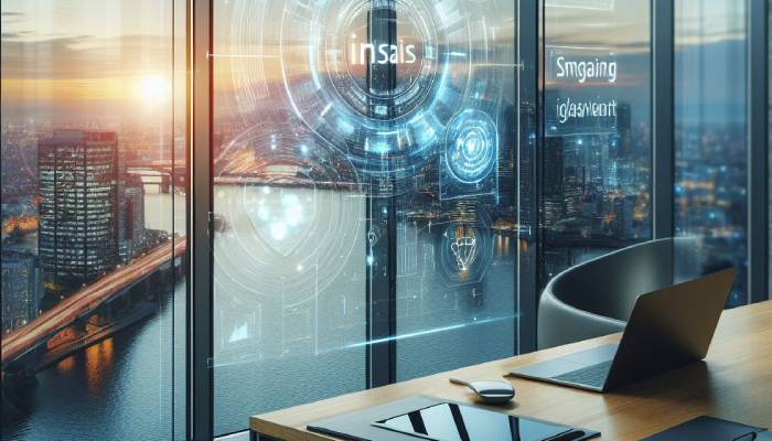 امنیت پیشرفته با درب شفاف هوشمند