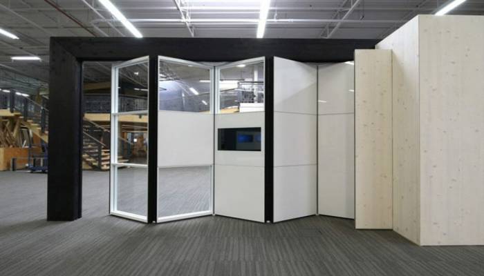 پارتیشن های تاشو برای فضاهای چندکاره