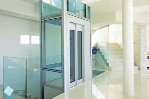 آسانسور شیشه ای خانگی